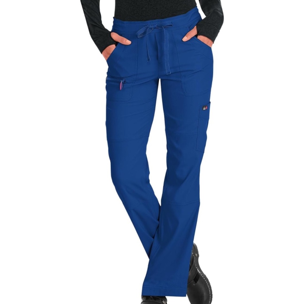 Koi Lite Scrub Set Peace Pants and Becca Top.  SMALL.  Galaxy blue